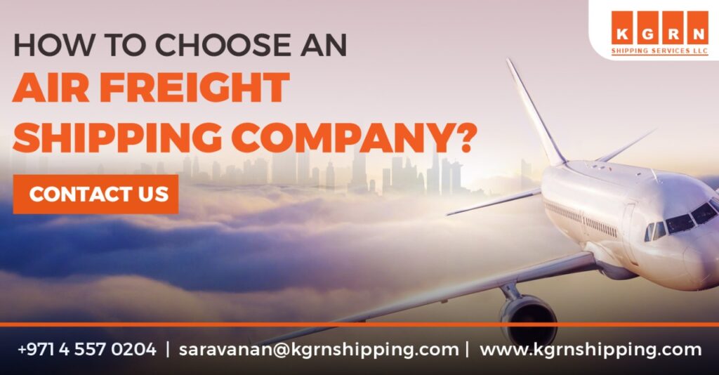 How to Choose an Air Freight Shipping Company