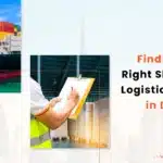 The image features a graphical user interface related to KGRN Shipping Services, which is focused on finding the right shipping and logistics partner in Dubai. The interface includes the website link www.kgrnshipping.com. The tags indicate it contains text and a screenshot related to shipping.